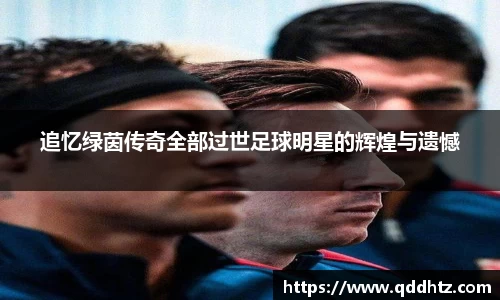 追忆绿茵传奇全部过世足球明星的辉煌与遗憾